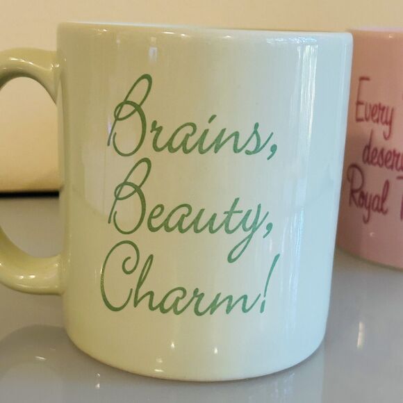 Disney Princess Coffee Mugs Set of 2 Sleeping Beauty Aurora Snow White Sassy - Picture 3 of 9